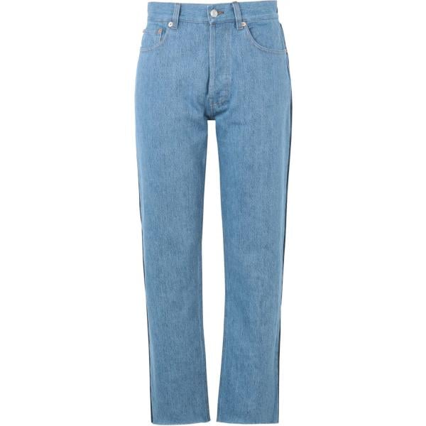 Jeans a sigaretta vita alta in denim tinta unita Forte Dei Marmi Couture tinta unita