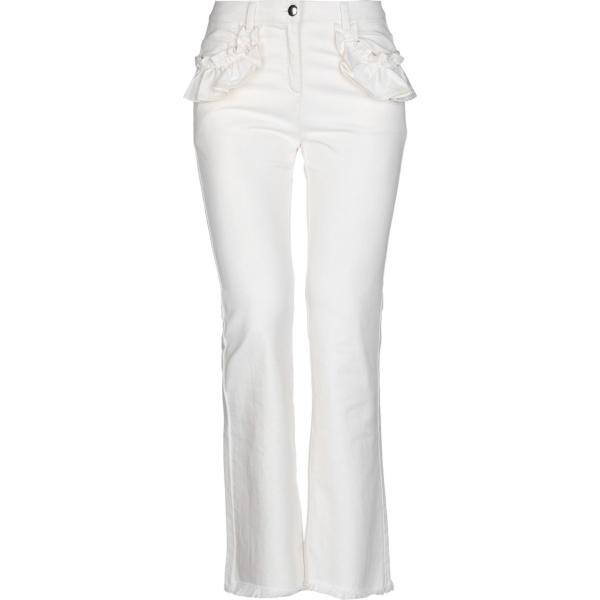 jeans bootcut Pinko bianco tinta unita