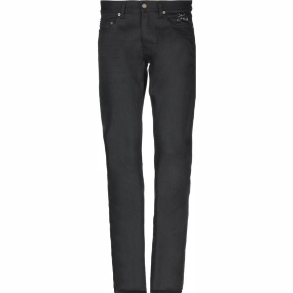 jeans slim fit Saint Laurent nero tinta unita