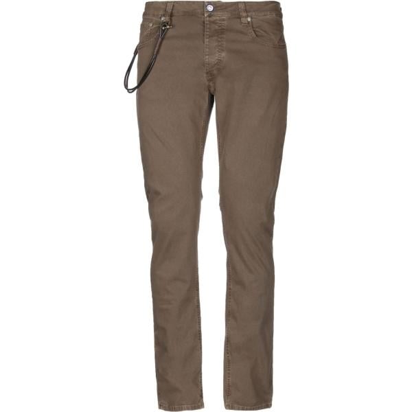jeans slim fit Modfitters marrone tinta unita