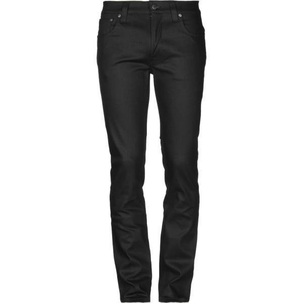 Jeans a tubo con borchie e zip tinta unita Nudie Jeans Co tinta unita
