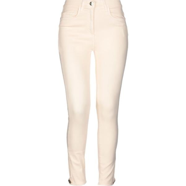 Jeans con zip tinta unita Elisabetta Franchi Jeans tinta unita