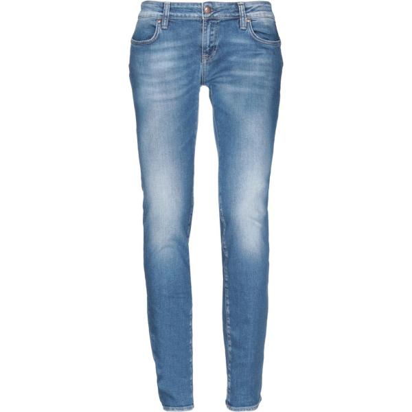 Jeans delavé con zip in denim tinta unita Meltin Pot tinta unita