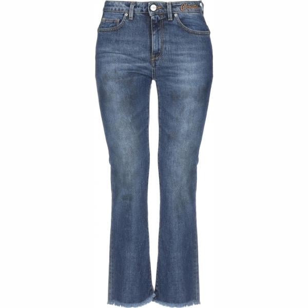 jeans Pinko blu tinta unita