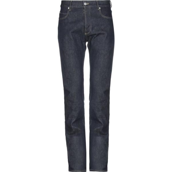 Jeans contrasto in denim tinta unita Maison Margiela tinta unita