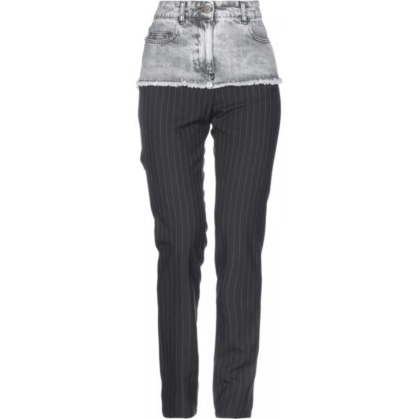 Jeans delavé con zip in denim tinta unita Faith Connexion tinta unita