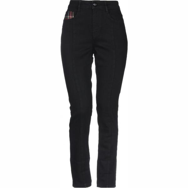 jeans Maje nero tinta unita