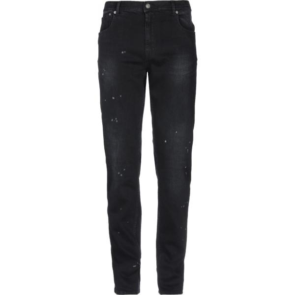 Jeans delavé con zip in denim tinta unita Belstaff tinta unita