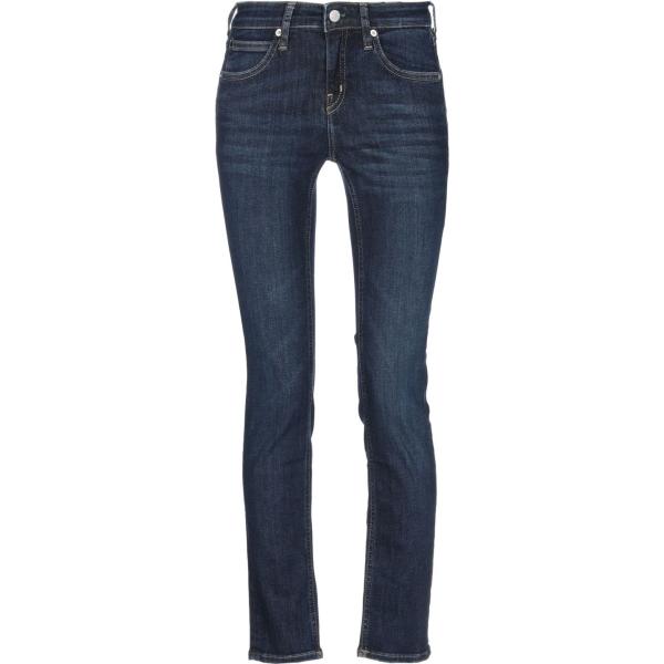Jeans delavé con zip e bottoni Calvin Klein Jeans tinta unita