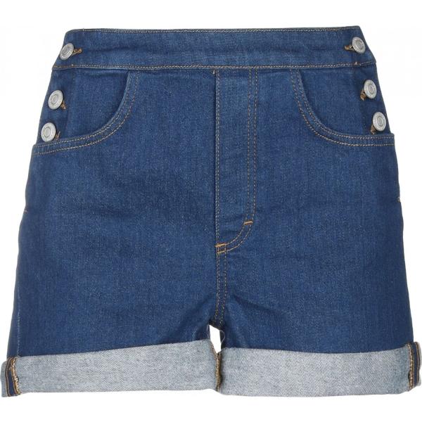 shorts French Connection blu tinta unita