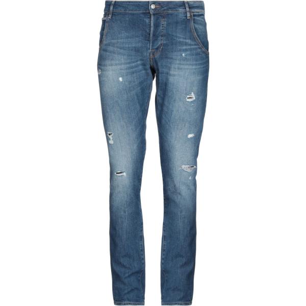 Jeans delavé tinta unita Guess blu tinta unita