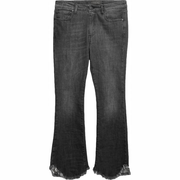 jeans Federica Tosi nero tinta unita