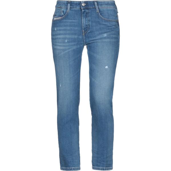 pantalone lungo Diesel blu tinta unita