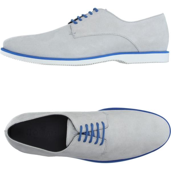 scarpe stringate Hogan grigio tinta unita