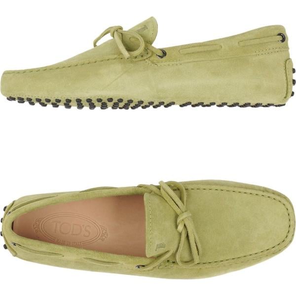 scarpe stringate Tods verde tinta unita
