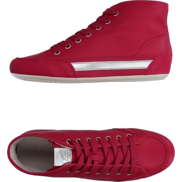 sneakers Hogan rosso tinta unita