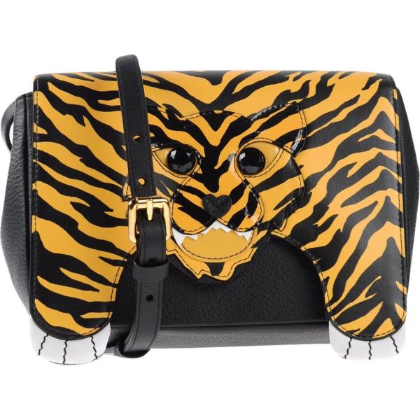 Borsa a tracolla mini fantasia in pelle martellata Moschino Cheap And Chic multicolore