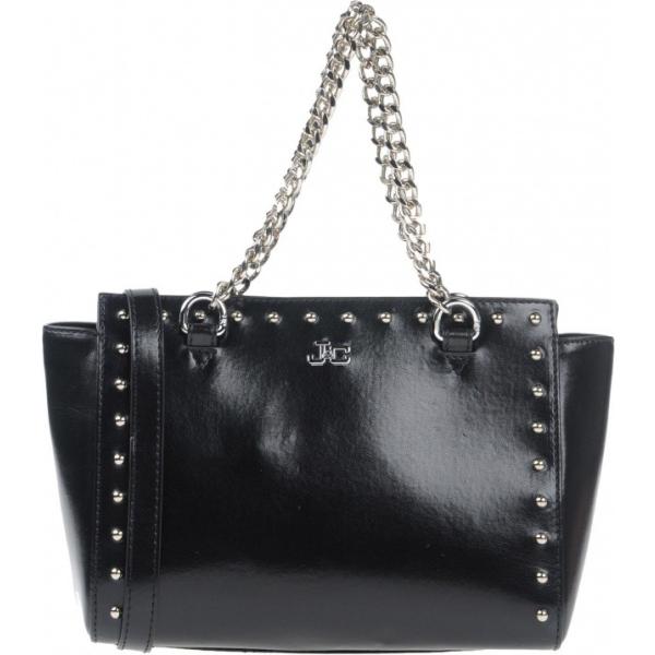 Borsa a mano mini con borchie doppio manico interno foderato in pelle sintetica tinta unita J&C Jackyceline tinta unita