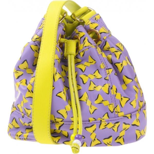 Borsa a tracolla mini fantasia con coulisse interno foderato Boutique Moschino multicolore