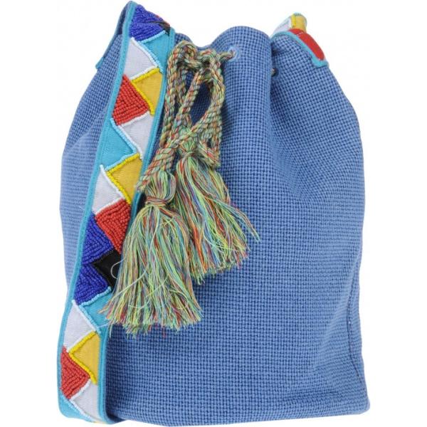 Borsa a tracolla secchiello con perline e coulisse interno foderato tinta unita PINKO by ARZU SABANCI tinta unita