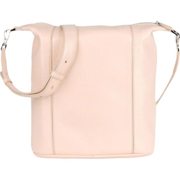 Borsa a tracolla in pelle martellata con zip tinta unita Rochas tinta unita