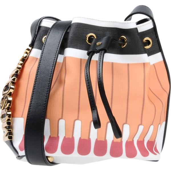 borsa a tracolla Moschino arancione