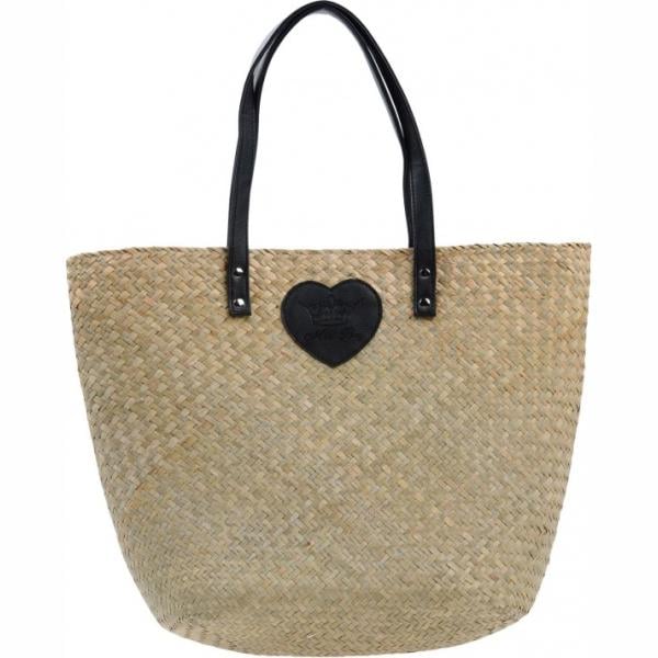 Borsa a mano fantasia multicolore taglia media doppio manico in pelle sintetica Mia Bag multicolore