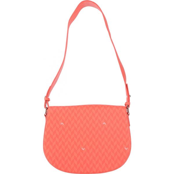 borse a cartella Mia Bag arancione geometrica
