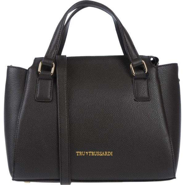 borse a mano Tru Trussardi nero tinta unita