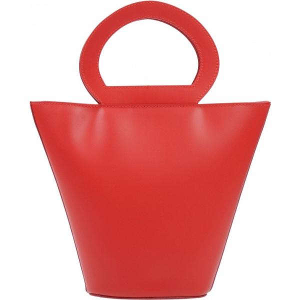 Borsa a mano secchiello taglia media con zip interno foderato tinta unita Laura Di Maggio tinta unita