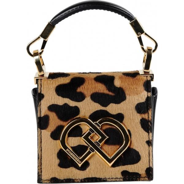 borse a mano Dsquared2 nero animalier