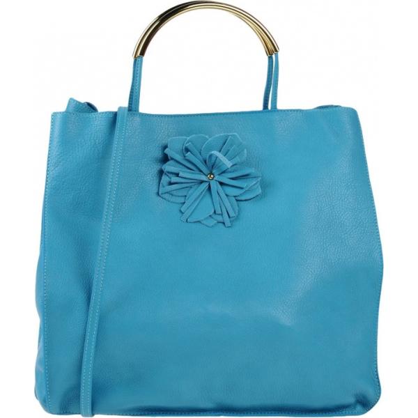 Borsa a mano taglia media con zip tinta unita Carla G. tinta unita