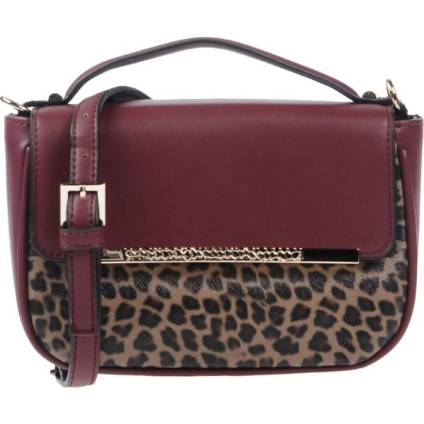 borse a cartella Cavalli Class rosso animalier