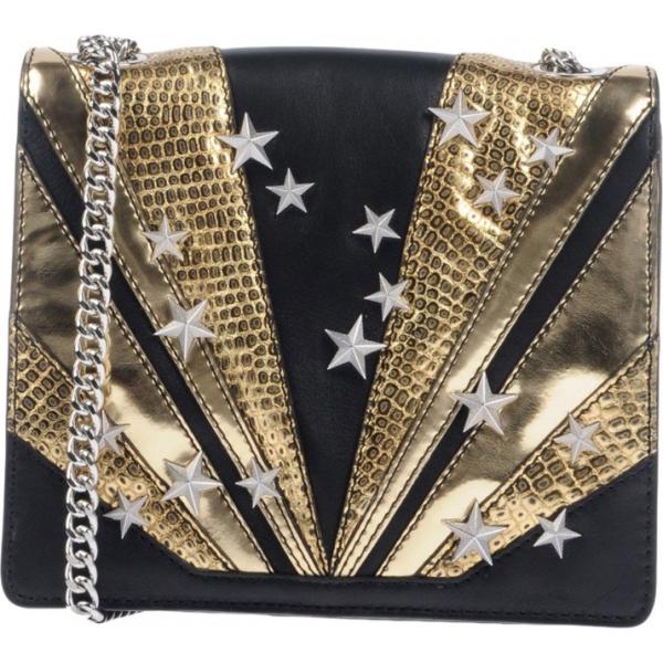 Borsa a tracolla mini contrasto effetto laminato con zip interno in pelle in pelle con tasca interna Just Cavalli multicolore