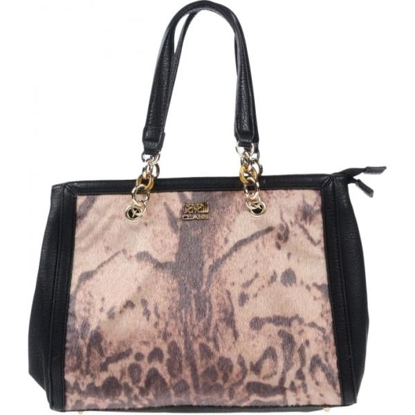borse a mano Cavalli Class nero animalier