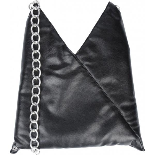 Borsa a tracolla taglia media interno foderato in pelle sintetica tinta unita Mm6 Maison Margiela tinta unita