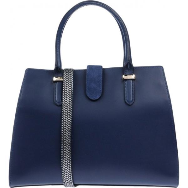 Borsa a mano effetto scamosciato taglia media doppio manico interno foderato tinta unita J&C Jackyceline tinta unita