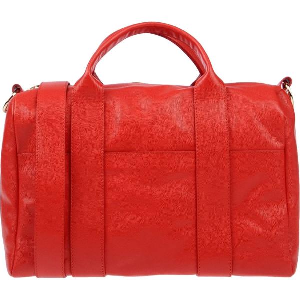 Borsa a mano con stampa taglia media con zip interno foderato tinta unita Orciani tinta unita