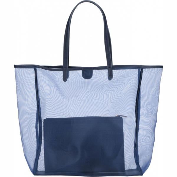 Borsa a spalla maxi doppio manico interno sfoderato tinta unita Deux Lux tinta unita