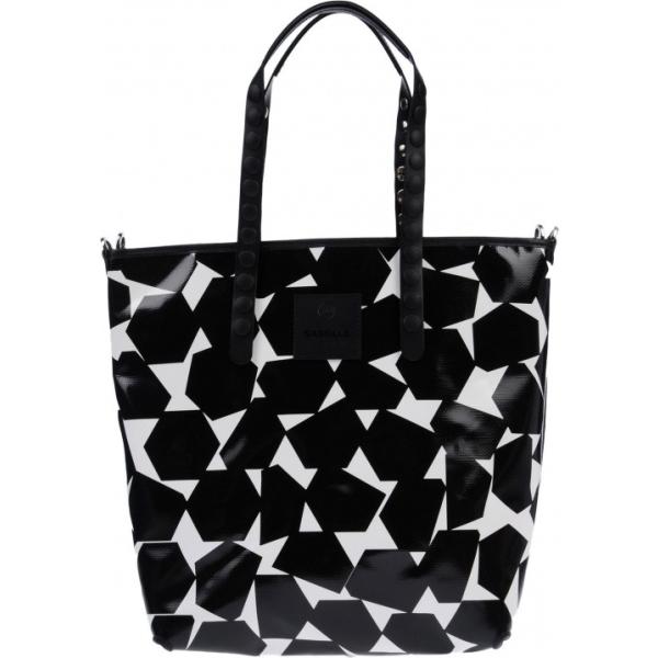Borsa a mano maxi fantasia con zip interno sfoderato GABSILLE by GABS multicolore