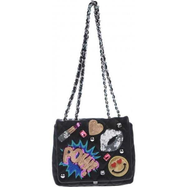 Borsa a tracolla mini contrasto a scatto interno foderato in pelle sintetica tinta unita Tua By Braccialini tinta unita