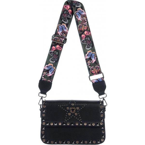 Borsa a spalla mini con borchie interno foderato in pelle sintetica tinta unita Silvian Heach tinta unita