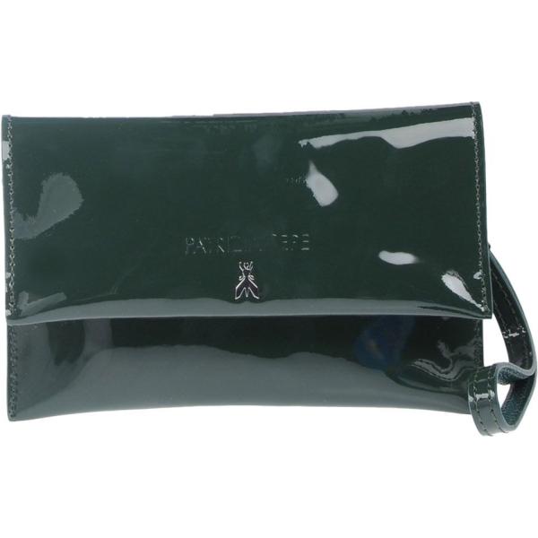 Borsa a mano petit effetto vernice interno foderato tinta unita Patrizia Pepe tinta unita