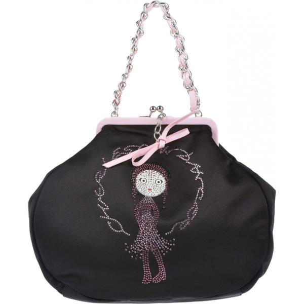 borse a secchiello Tosca Blu nero con stampe