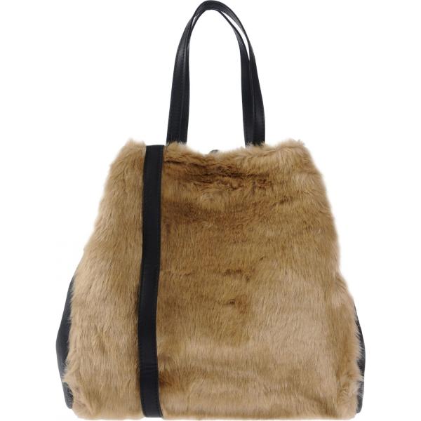 Borsa a mano taglia media in pelle sintetica bianco White In 8