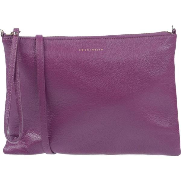 Borsa a mano in pelle martellata taglia media con zip interno foderato tinta unita Coccinelle tinta unita