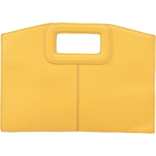 Borsa a mano taglia media con zip interno foderato tinta unita Carla G. tinta unita