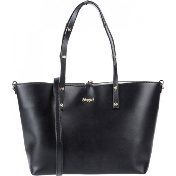 Borsa a mano taglia media doppio manico interno foderato in pelle sintetica tinta unita Blugirl Blumarine tinta unita
