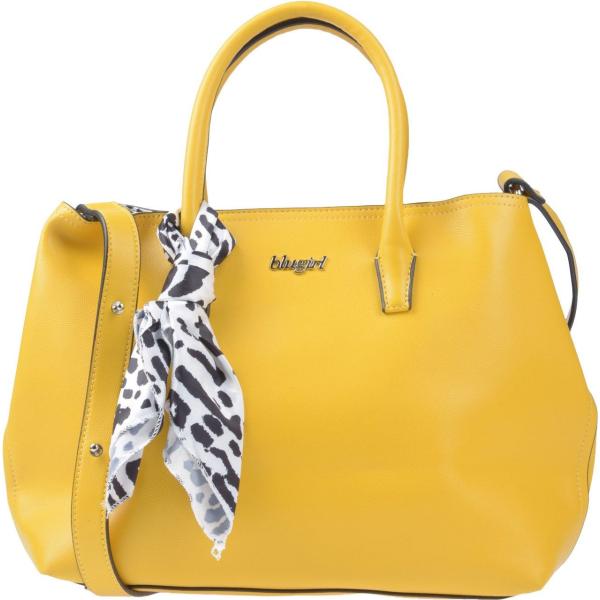 Borsa a mano taglia media con zip interno foderato in pelle sintetica tinta unita Blugirl Blumarine tinta unita