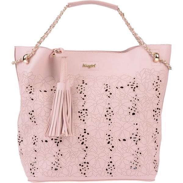 Borsa a mano secchiello con manico taglia media con zip interno sfoderato in pelle sintetica tinta unita Blugirl Blumarine tinta unita
